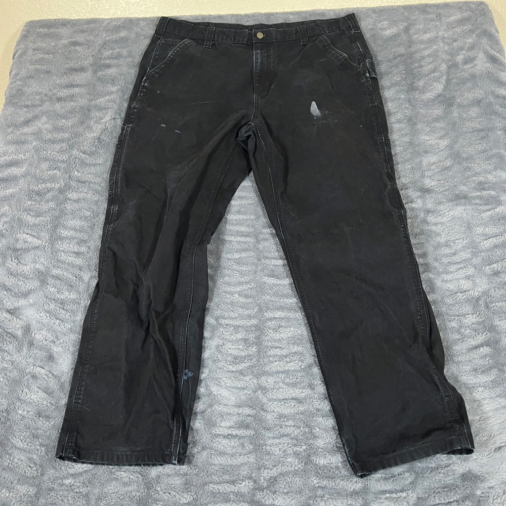 Brahma Work Pants Black‎ Soot Carpenter Utility Mens Size 40x32